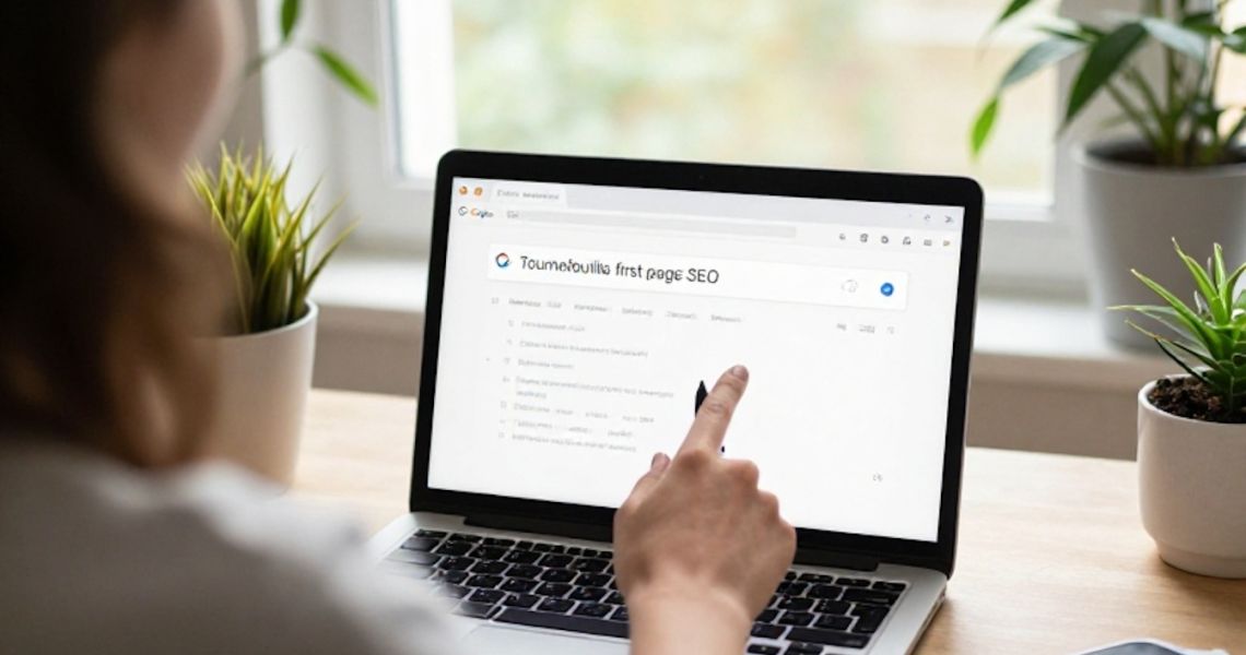 être en première page sur Google à Tournefeuille