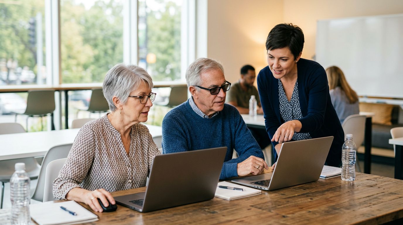 Cours informatique senior : que faut-il apprendre en priorité pour devenir autonome ?