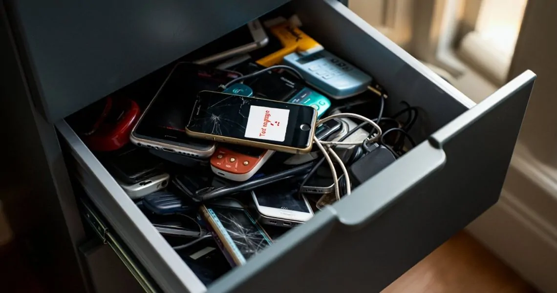 recyclage téléphone