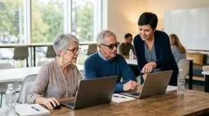 Image pour l'article: Cours informatique senior : que faut-il apprendre en priorité pour devenir autonome ?